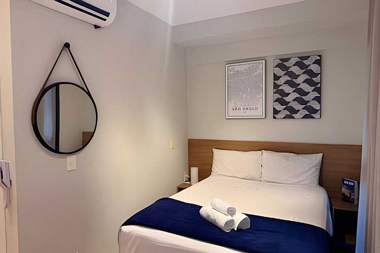 (808) Studio a 5min Av. Paulista e Metrô Trianon