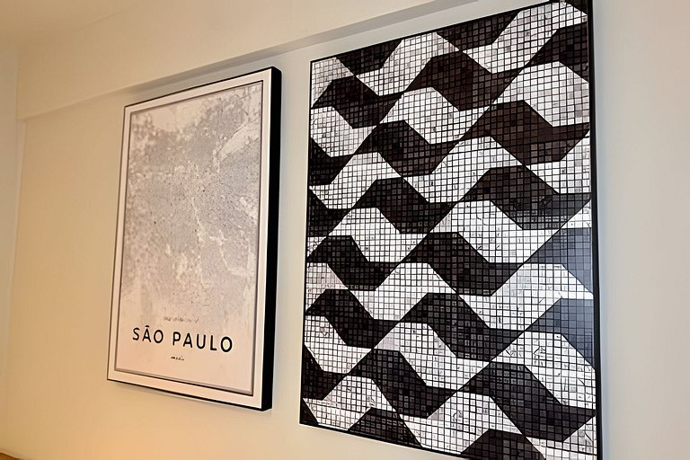 Ap completo - 5min Av. Paulista e Metrô Brigadeiro