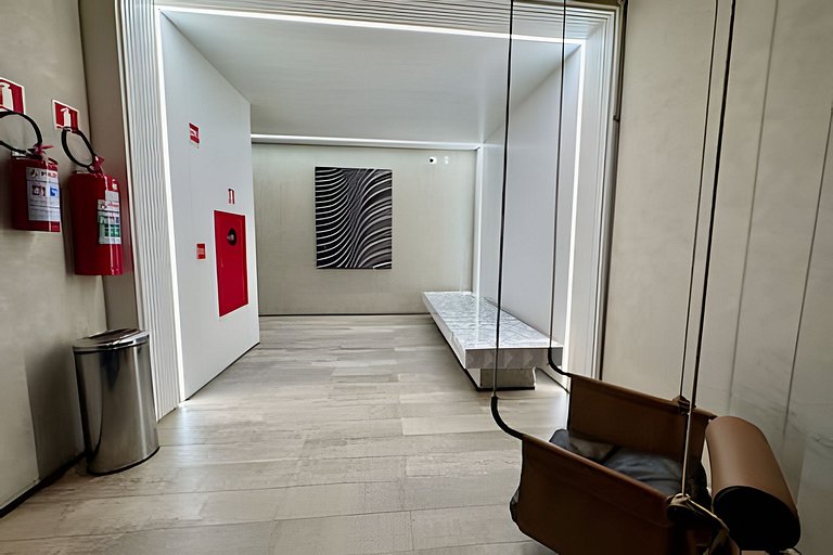 Ap completo - 5min Av. Paulista e Metrô Brigadeiro