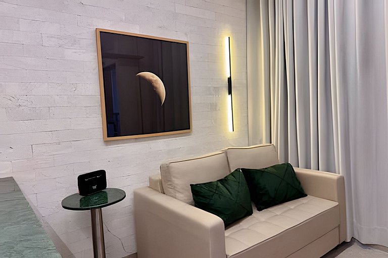 Apê moderno - 5 min Hosp. Clínicas e Metrô Sumaré