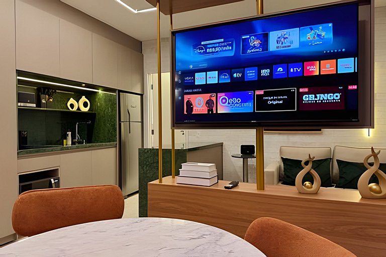 Apê moderno - 5 min Hosp. Clínicas e Metrô Sumaré