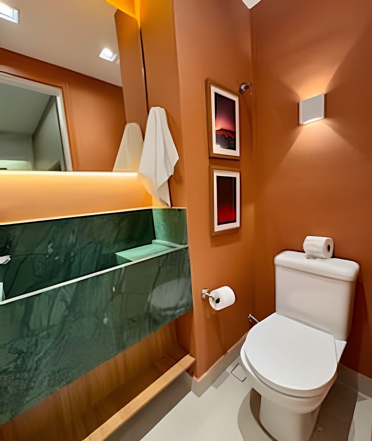 Apê moderno - 5 min Hosp. Clínicas e Metrô Sumaré