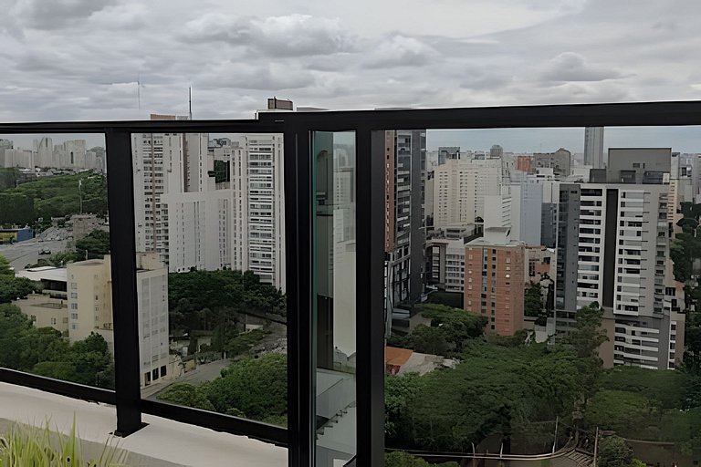 Apê moderno - 5 min Hosp. Clínicas e Metrô Sumaré