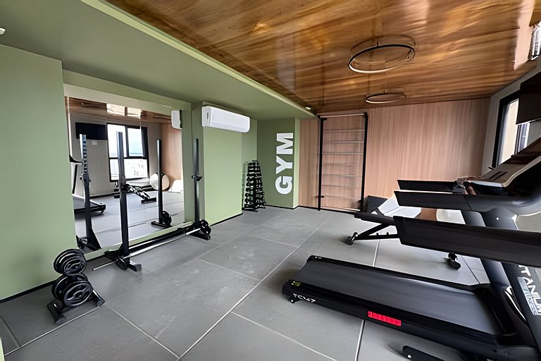 Apê moderno - 5 min Hosp. Clínicas e Metrô Sumaré