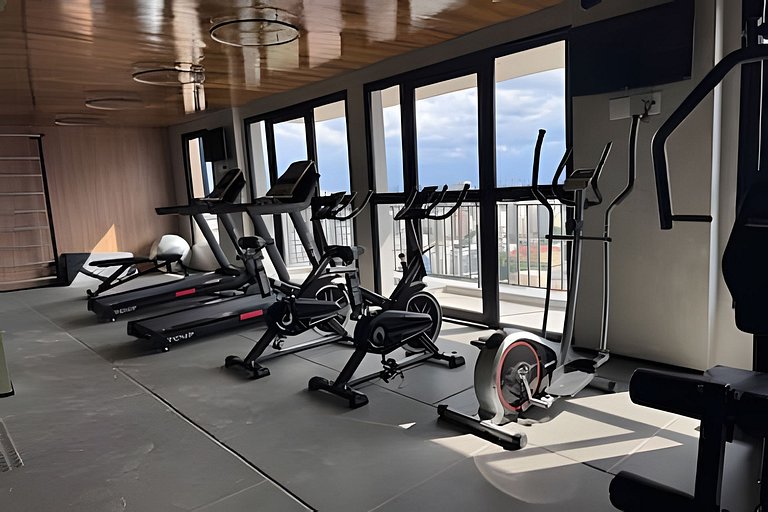 Apê moderno - 5 min Hosp. Clínicas e Metrô Sumaré