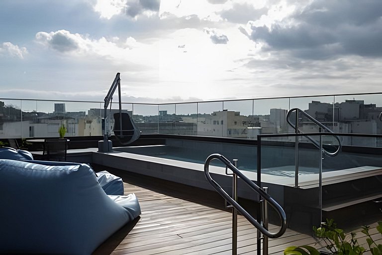 Ap c/ piscina- 5min Arcos da Lapa e Praia Flamengo