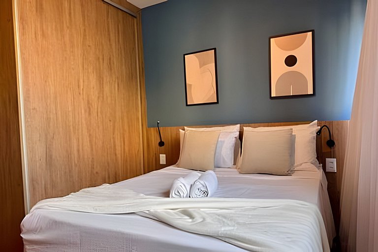 Ap novo e completo - 5min Metrô Ana Rosa e Paraíso