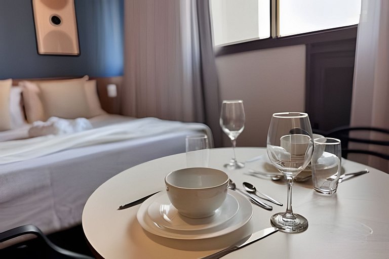 Ap novo e completo - 5min Metrô Ana Rosa e Paraíso