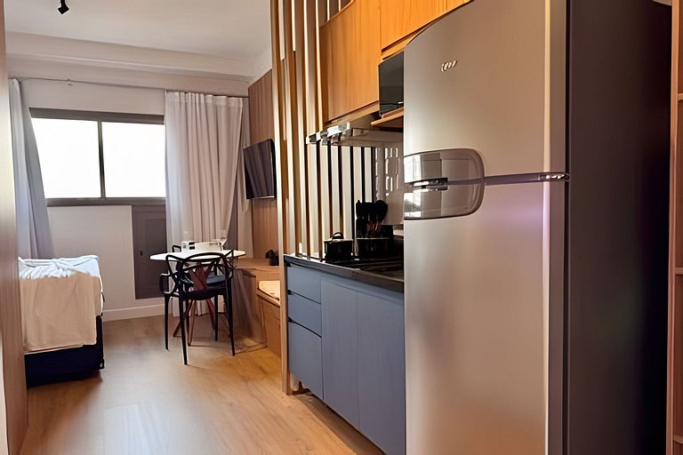 Ap novo e completo - 5min Metrô Ana Rosa e Paraíso