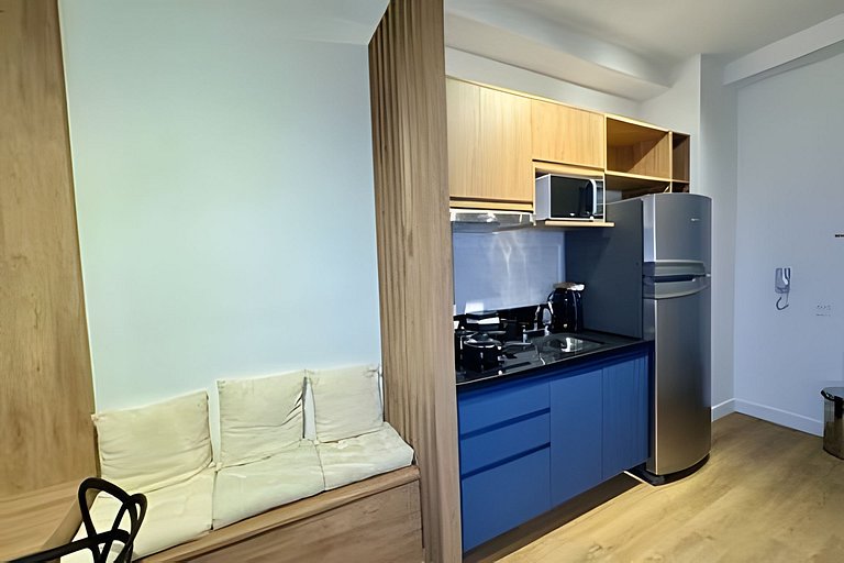 Ap novo e completo - 5min Metrô Ana Rosa e Paraíso