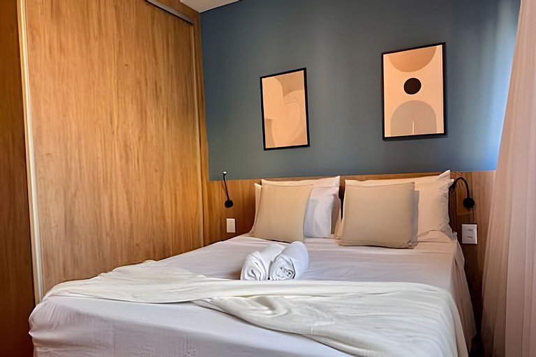 Ap moderno - Poucos min Metrôs e Parque Ibirapuera