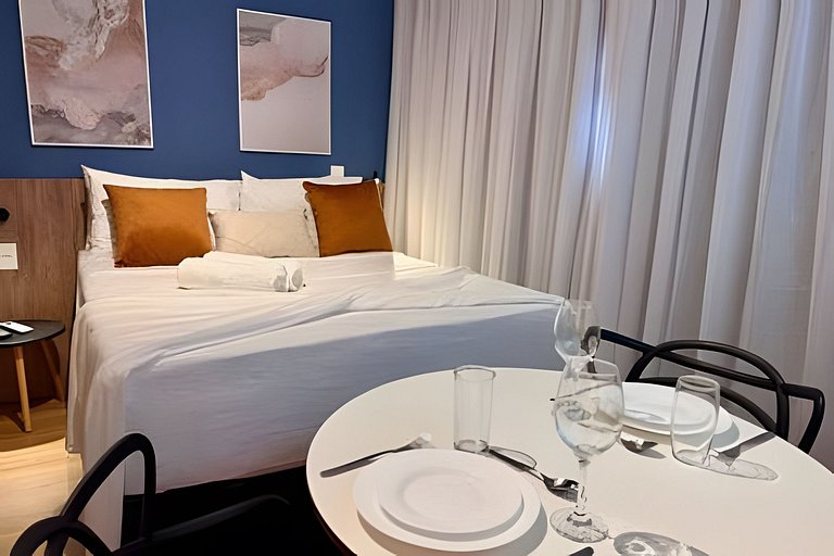 Ap moderno na Vila M. - 1,5km SESC e 5min Estações