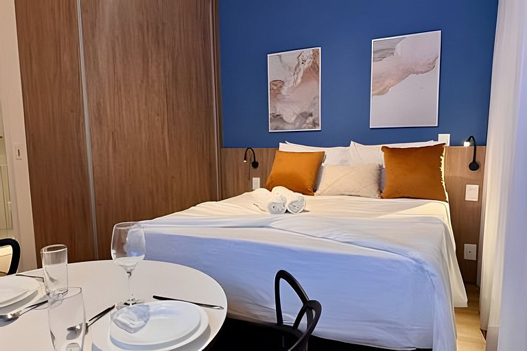 Ap moderno na Vila M. - 1,5km SESC e 5min Estações