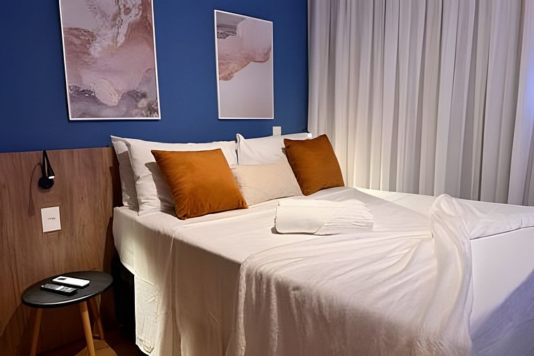 Ap moderno na Vila M. - 1,5km SESC e 5min Estações