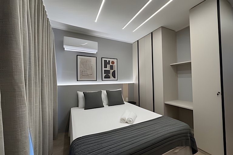 Ap moderno c/piscina e sauna- 5 min Metrô Brooklin