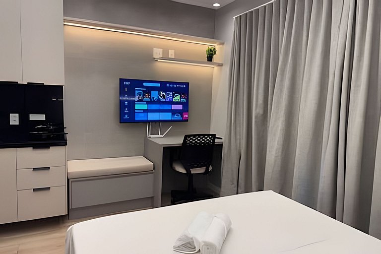 Ap moderno c/piscina e sauna- 5 min Metrô Brooklin