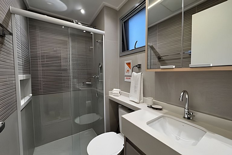 Ap moderno c/piscina e sauna- 5 min Metrô Brooklin