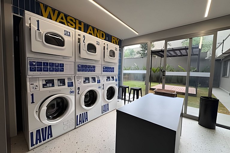 Ap moderno c/piscina e sauna- 5 min Metrô Brooklin