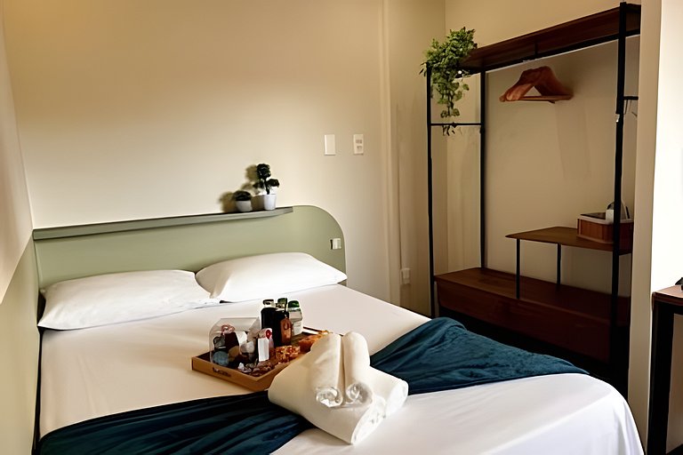 (1305) Ap completo/estiloso - 5min Metrô Ana Rosa