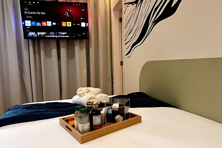 (1305) Ap completo/estiloso - 5min Metrô Ana Rosa