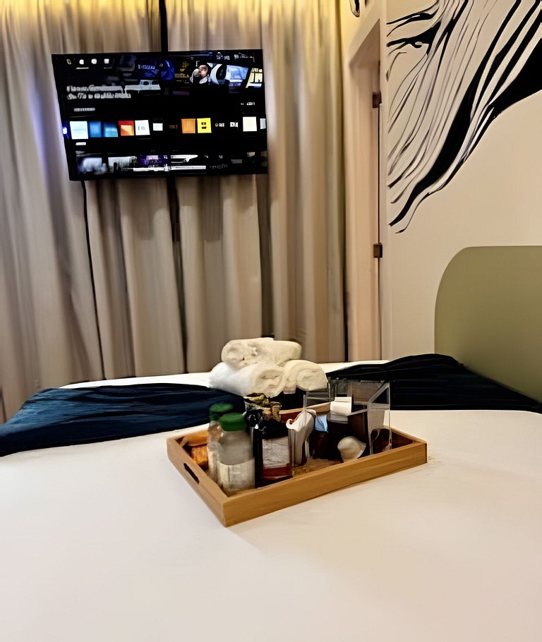 (1305) Ap completo/estiloso - 5min Metrô Ana Rosa