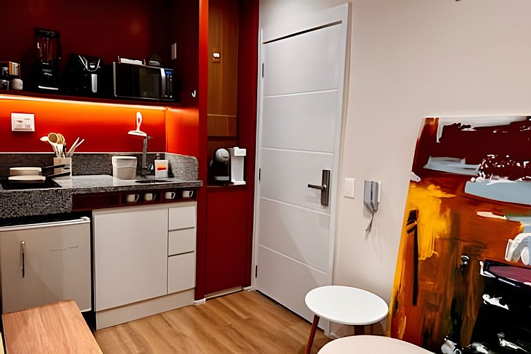 (1305) Ap completo/estiloso - 5min Metrô Ana Rosa