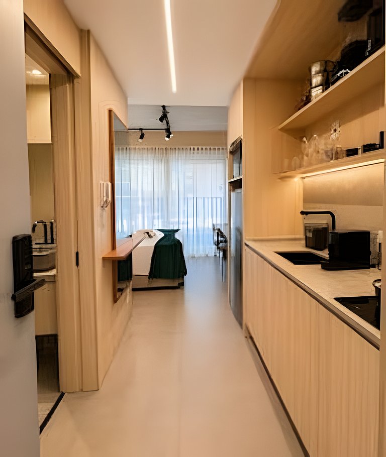 Ap em Pinheiros c/ piscina - 2 min Metrô Clínicas