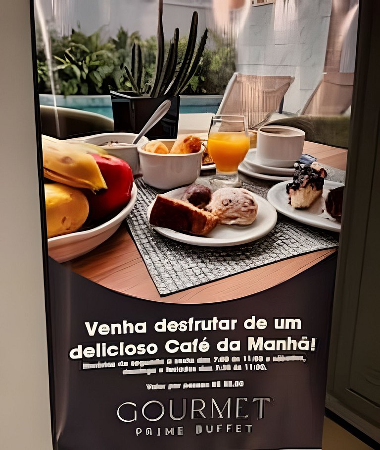 Ap Pinheiros c/café da manhã- 2 min Metrô Clínicas