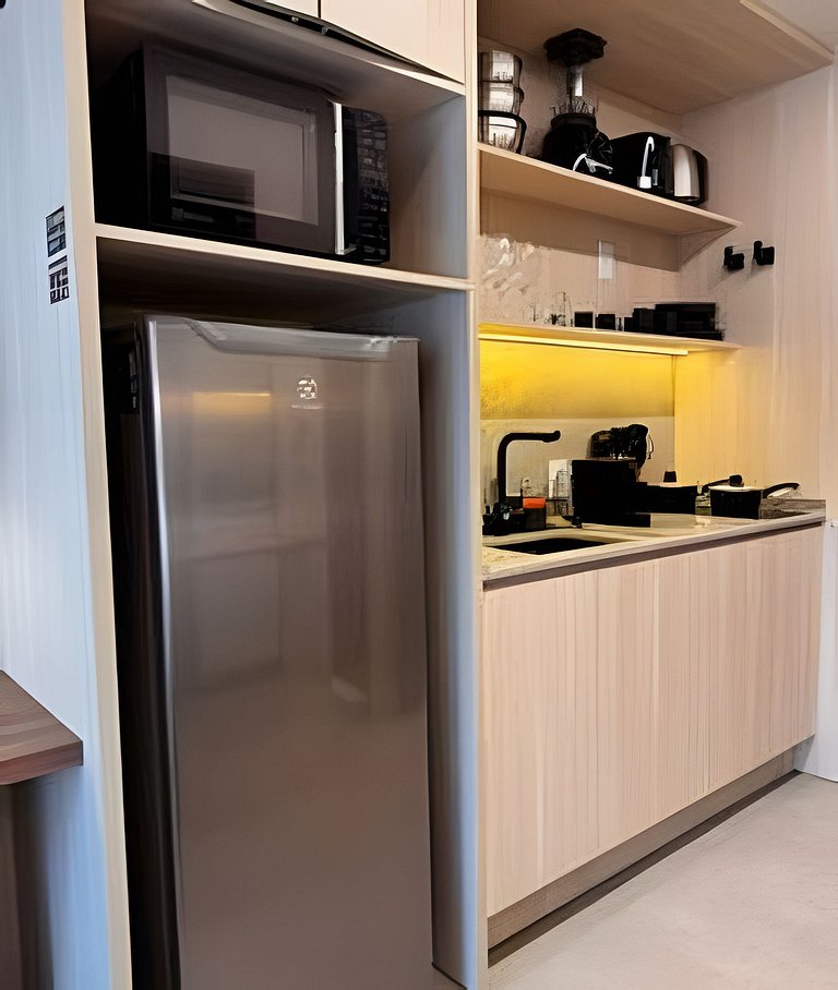 Ap em Pinheiros c/ piscina - 2 min Metrô Clínicas