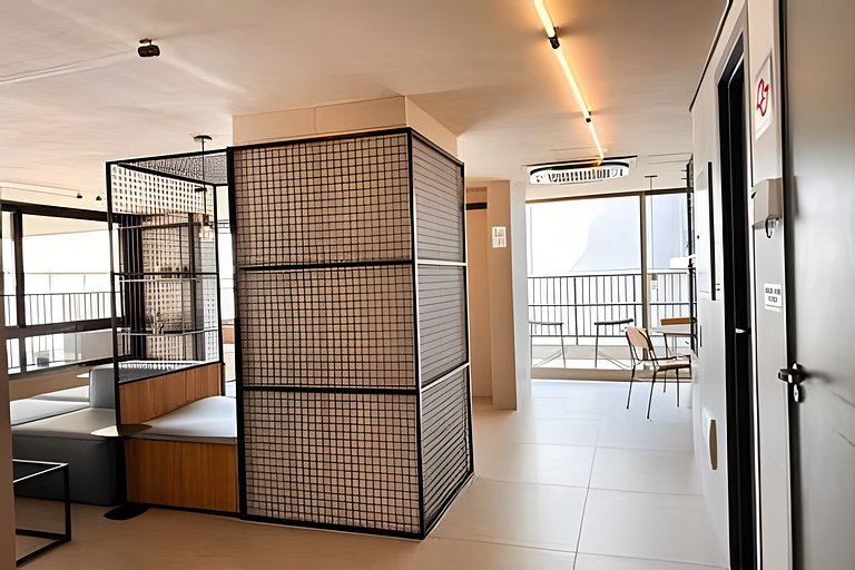 Ap em Pinheiros c/ piscina - 2 min Metrô Clínicas