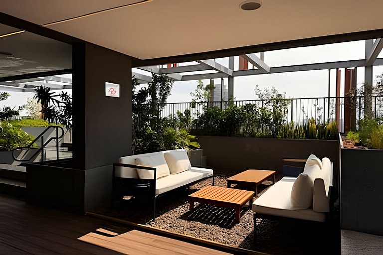 Ap em Pinheiros c/ piscina - 2 min Metrô Clínicas