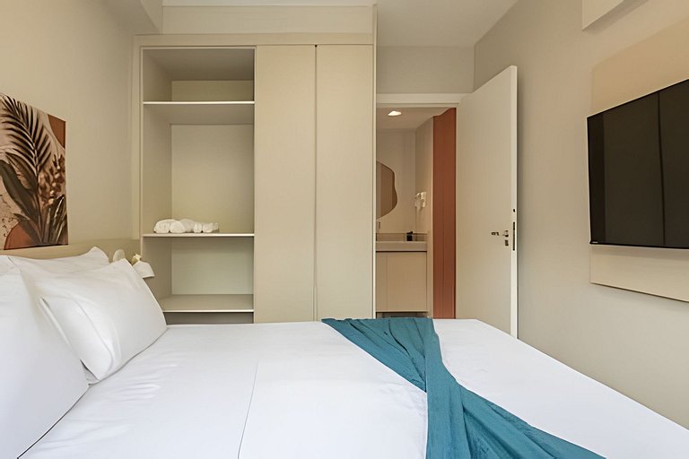 (203) Ap 2 dorms p/ se sentir em casa 400m Allianz