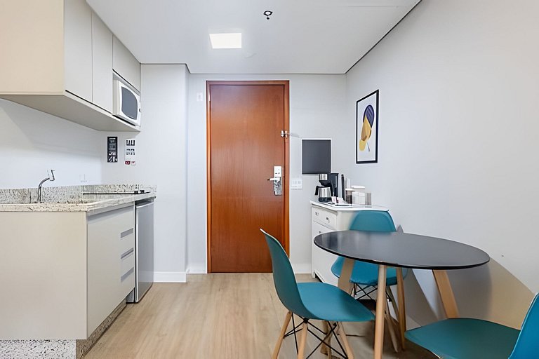 Flat Estilo Hotel - Vaga c/ Manobrista e Camareira