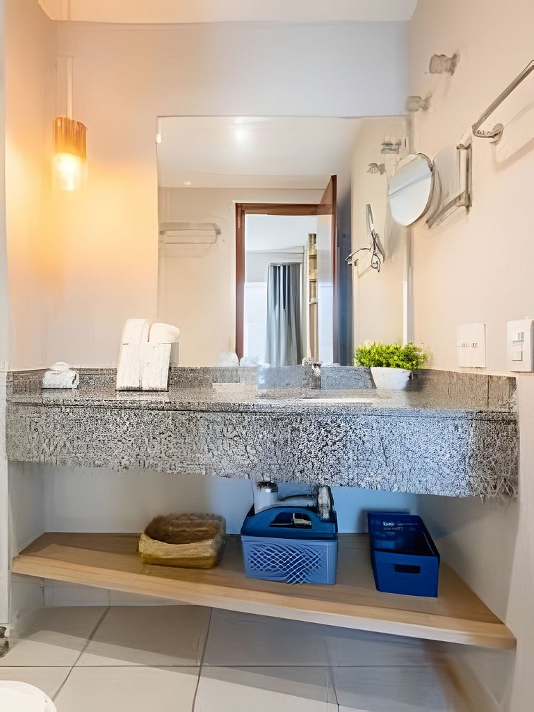 Flat Estilo Hotel - Vaga c/ Manobrista e Camareira
