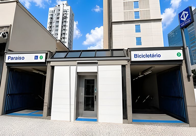 Flat Estilo Hotel - Vaga c/ Manobrista e Camareira