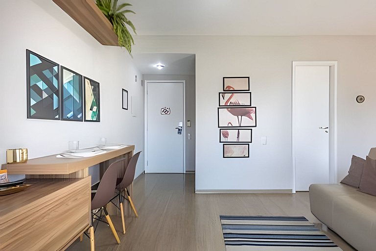 (902) Flat Premium - Vaga c/Manobrista e Camareira