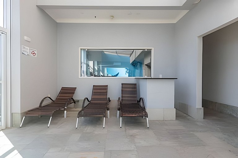 (902) Flat Premium - Vaga c/Manobrista e Camareira