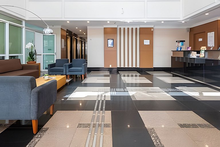 (902) Flat Premium - Vaga c/Manobrista e Camareira