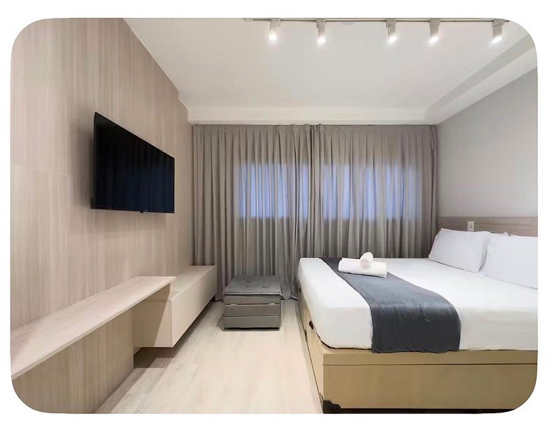 (1206) Studio moderno na Vila Mariana - Pouco min dos Metrôs
