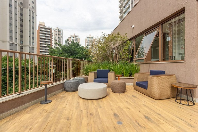 (1206) Studio moderno na Vila Mariana - Pouco min dos Metrôs