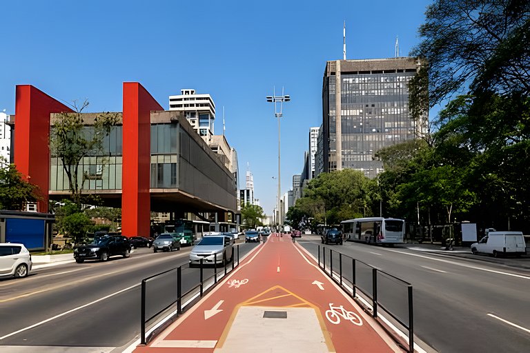 (922) Studio elegante I 300m do Metrô Brigadeiro