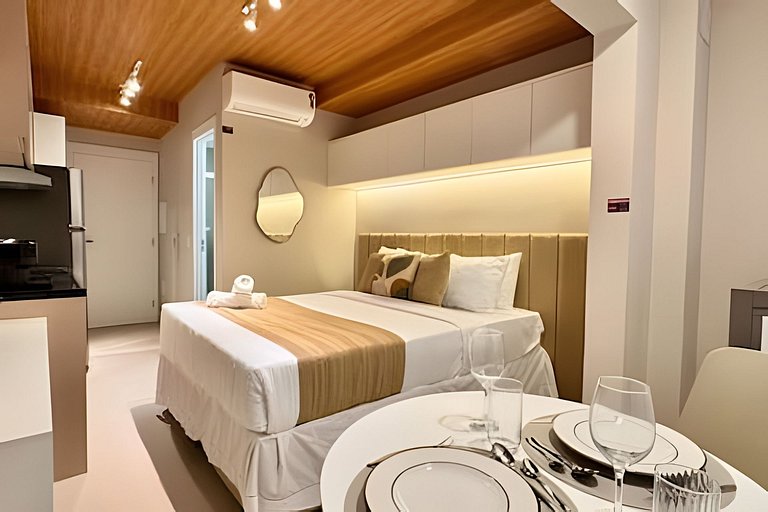 (632) Studio charmoso I 4min da Paulista e Metrô