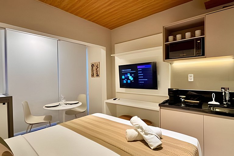 (632) Studio charmoso I 4min da Paulista e Metrô