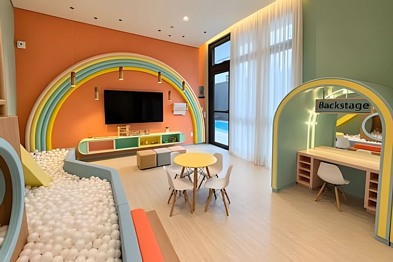 (803) Studio Moderno I 6min Metrô e Shopping Ibira