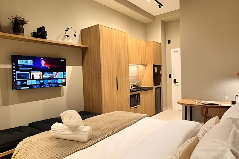 (607) Studio com opção de café I 230m da Paulista