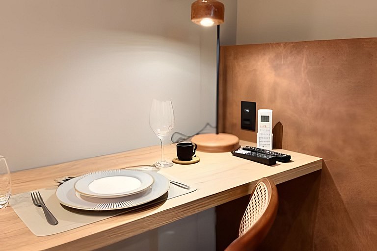 (607) Studio Boutique, opção de café I Paulista