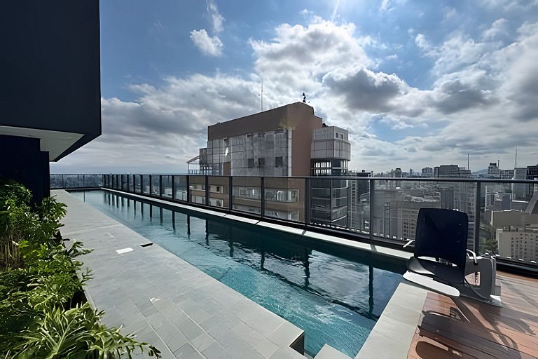 (607) Studio com opção de café I 230m da Paulista