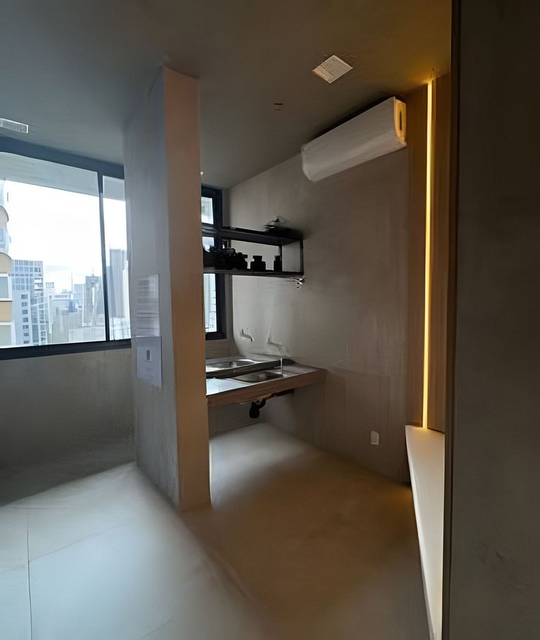 (607) Studio com opção de café I 230m da Paulista