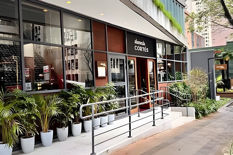(607) Studio com opção de café I 230m da Paulista