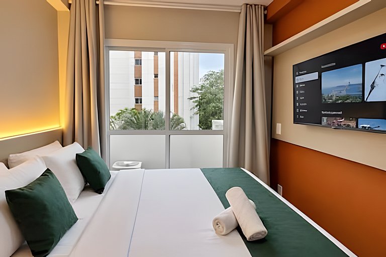 (105) Studio em Pinheiros I 270m do Metrô Sumaré